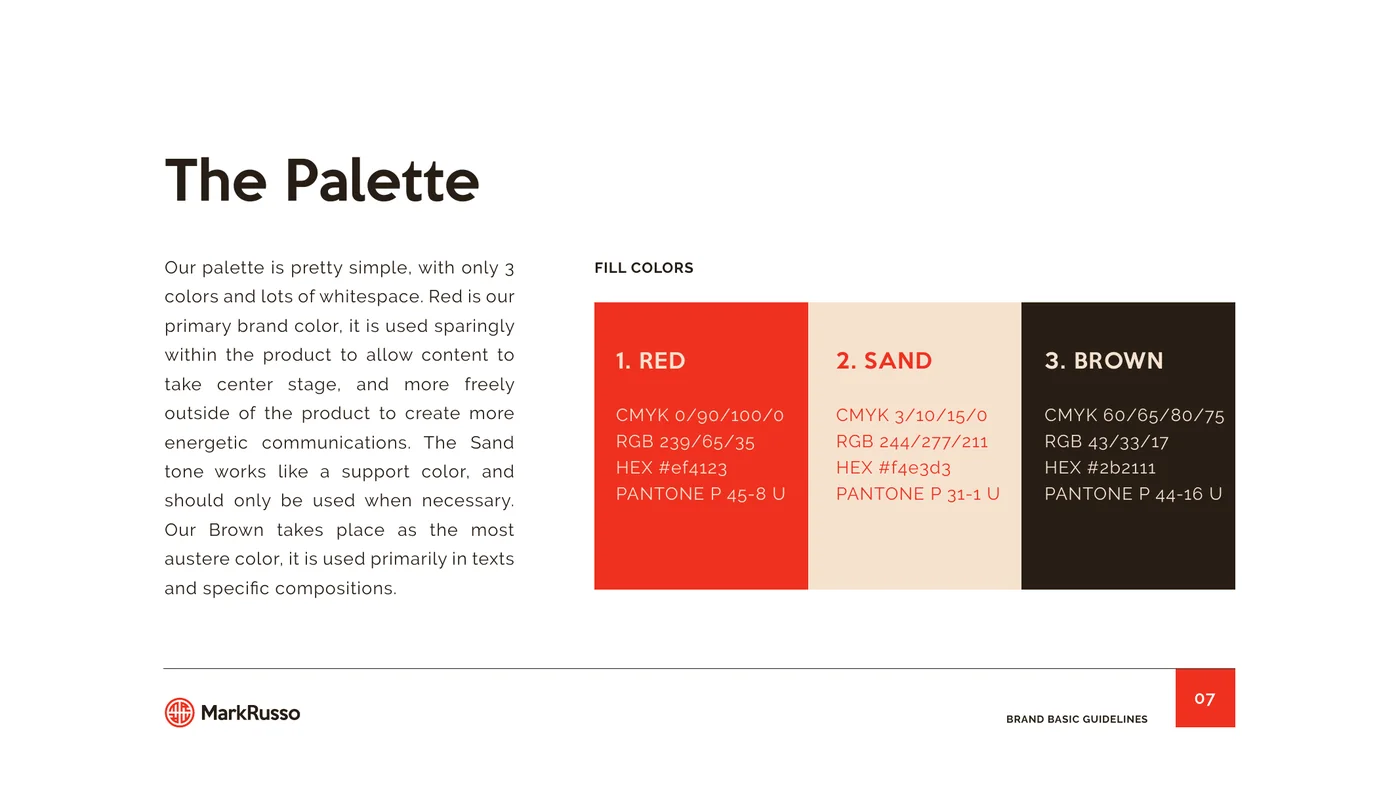 Guia da marca: paleta