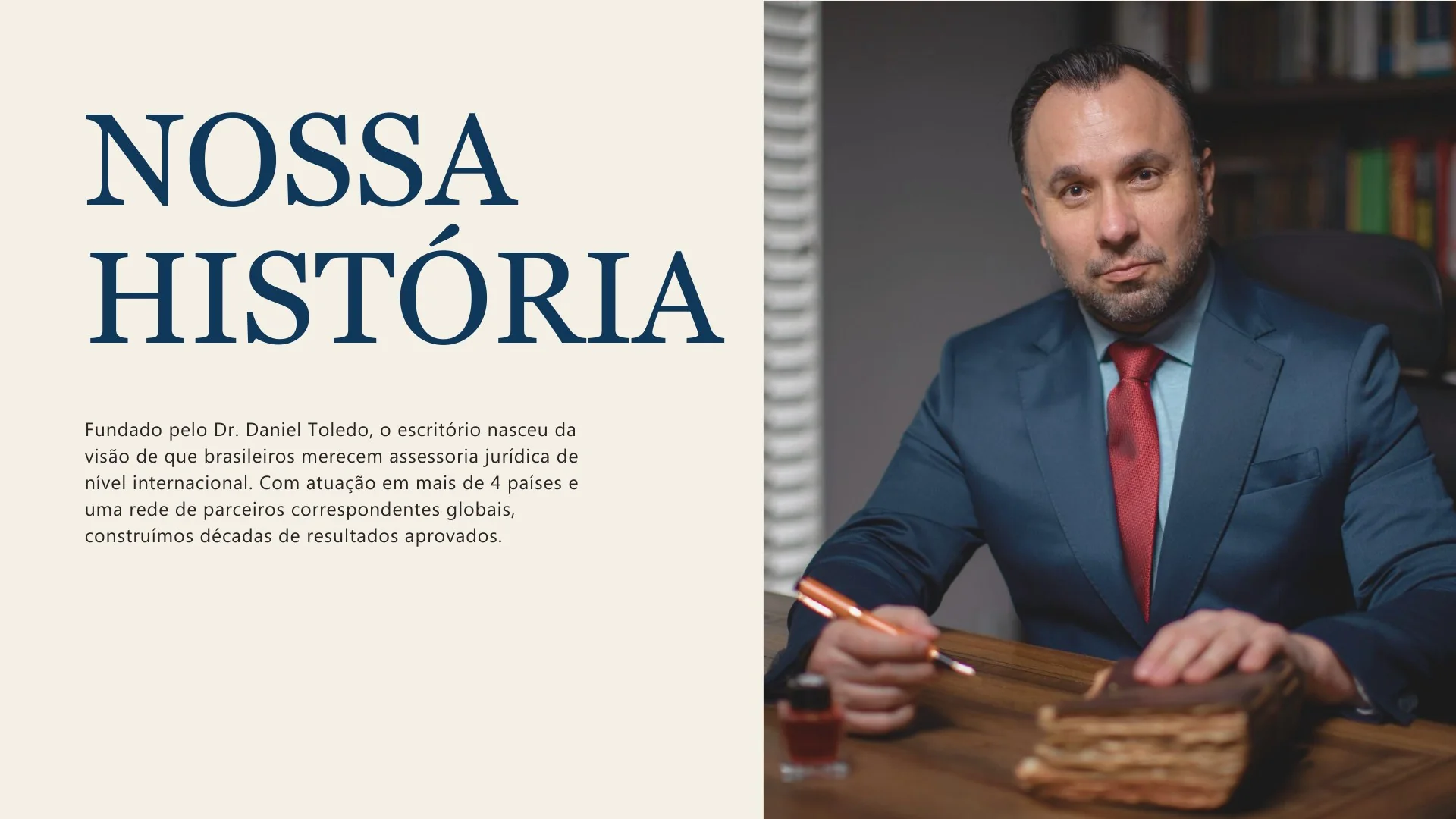 Nossa história
