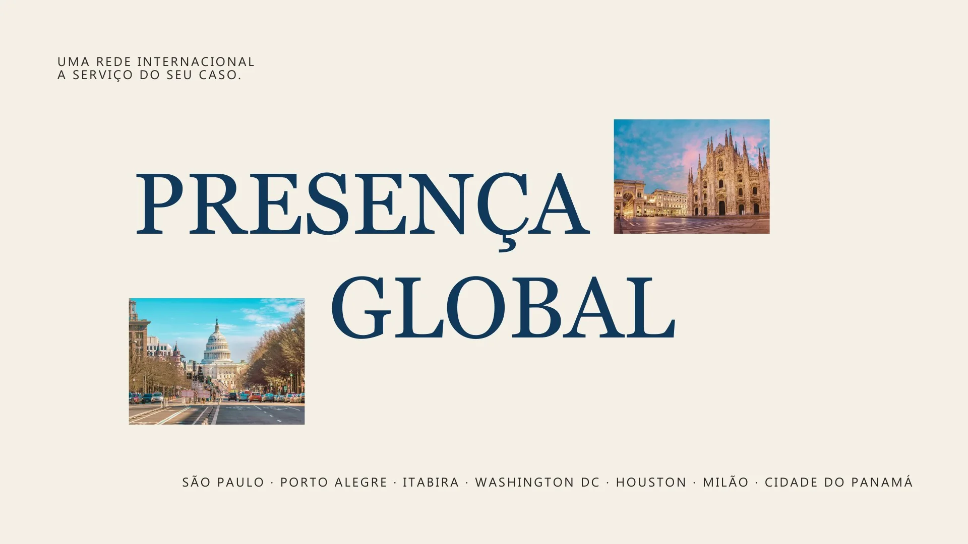Presença global