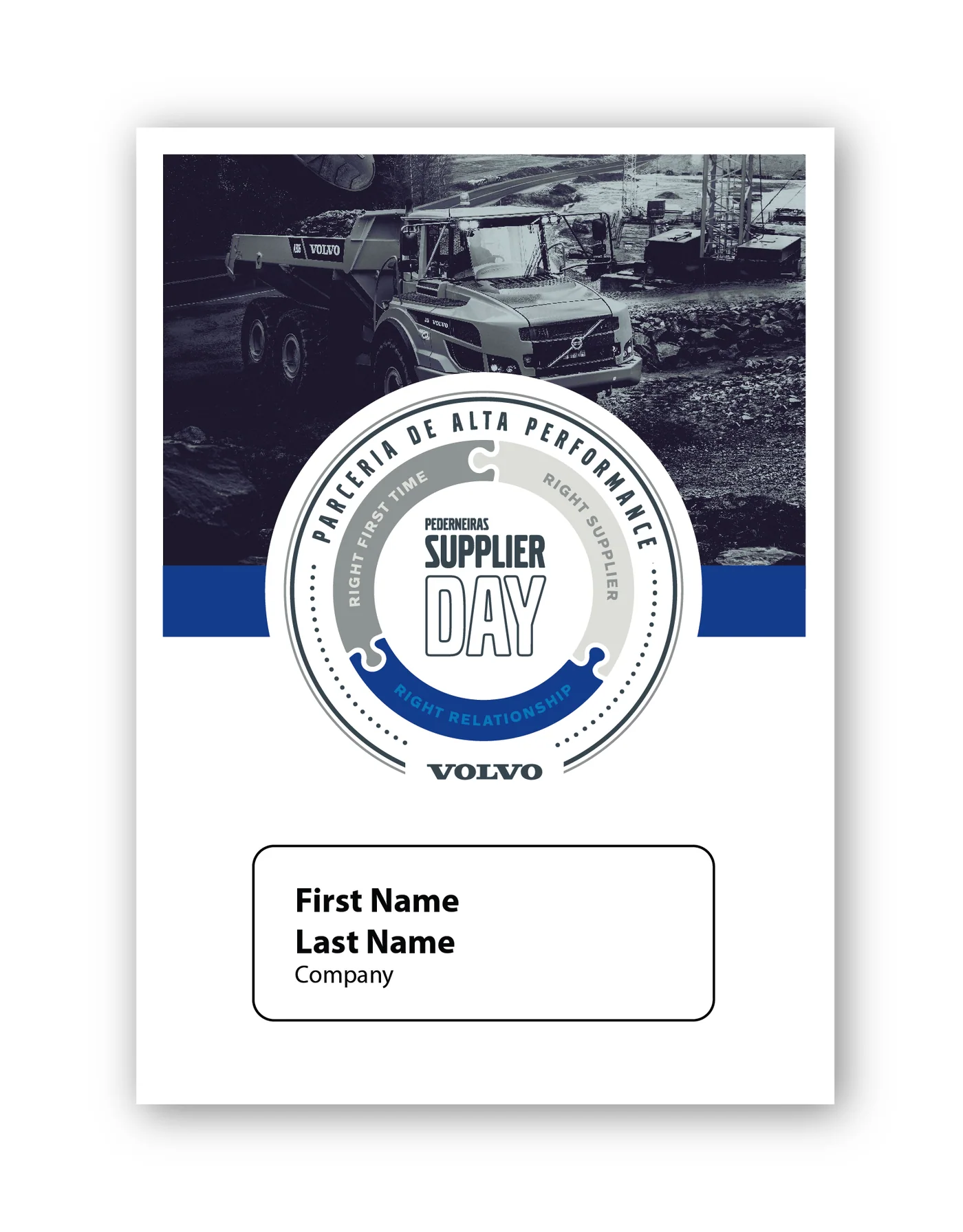 Credencial do Supplier Day 2019